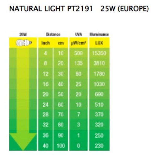 LEMPA NATURAL LIGHT 2.0, 25 W